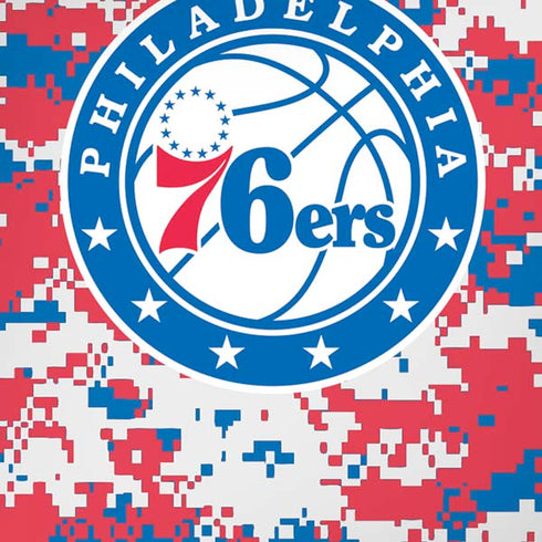 NBA Philadelphia 76ers Red Digi Camo iPhone XR Skin