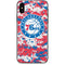 NBA Philadelphia 76ers Red Digi Camo iPhone XS Skin