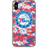 NBA Philadelphia 76ers Red Digi Camo iPhone XS Skin
