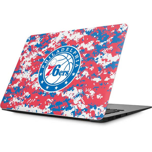 NBA Philadelphia 76ers Red Digi Camo Apple MacBook Skin