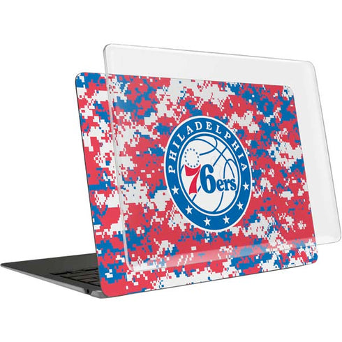 NBA Philadelphia 76ers Red Digi Camo MacBook Air 13in M1 (2021) Case plus Skin