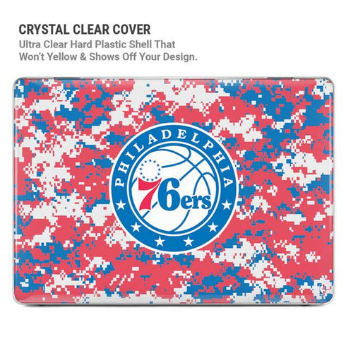 NBA Philadelphia 76ers Red Digi Camo MacBook Air 13in M1 (2021) Case plus Skin