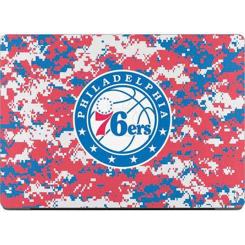 NBA Philadelphia 76ers Red Digi Camo MacBook Pro 14in (2021-24) Skin