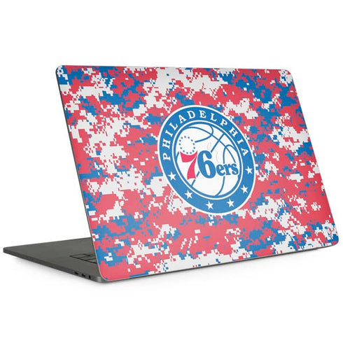 NBA Philadelphia 76ers Red Digi Camo Apple MacBook Pro 15-inch Skin