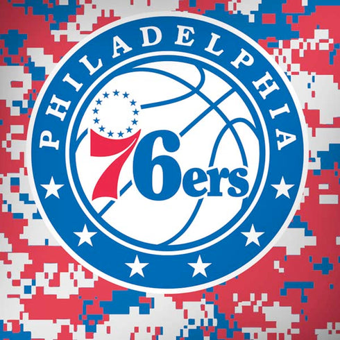 NBA Philadelphia 76ers Red Digi Camo Moto G6 Skin