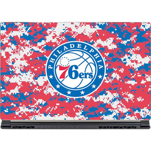 NBA Philadelphia 76ers Red Digi Camo MSI GS65 Stealth Laptop Skin