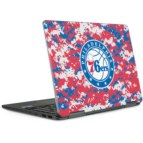 NBA Philadelphia 76ers Red Digi Camo Notebook 9 Pro 13in (2017) Skin
