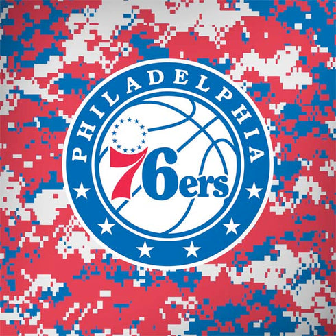 NBA Philadelphia 76ers Red Digi Camo Notebook 9 Pro 13in (2017) Skin