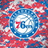 NBA Philadelphia 76ers Red Digi Camo Notebook 9 Pro 13in (2017) Skin