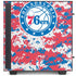 NBA Philadelphia 76ers Red Digi Camo NZXT H510 Compact ATX Mid-Tower Case Skin