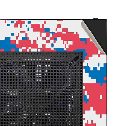NBA Philadelphia 76ers Red Digi Camo NZXT H510 Compact ATX Mid-Tower Case Skin