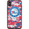NBA Philadelphia 76ers Red Digi Camo Otterbox Symmetry iPhone Skin
