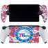 NBA Philadelphia 76ers Red Digi Camo PlayStation Portal Remote Player Skin