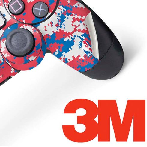 NBA Philadelphia 76ers Red Digi Camo PS4 Controller Skin