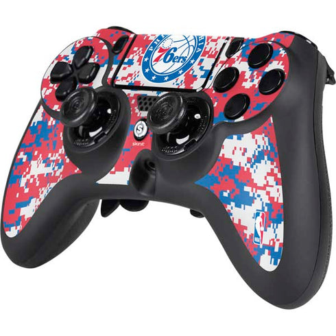 NBA Philadelphia 76ers Red Digi Camo PS4/PC SCUF Impact Controller Skin