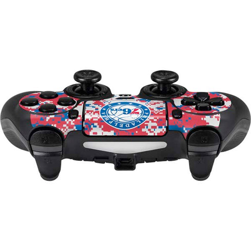 NBA Philadelphia 76ers Red Digi Camo PS4/PC SCUF Impact Controller Skin