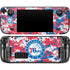 NBA Philadelphia 76ers Red Digi Camo Steam Deck Handheld Gaming Computer Skin