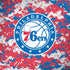 NBA Philadelphia 76ers Red Digi Camo Surface Book 2 13.5in Skin