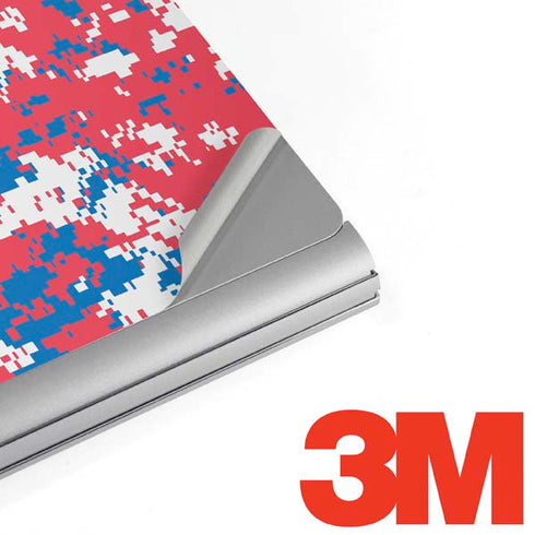 NBA Philadelphia 76ers Red Digi Camo Surface Book 2 15in Skin