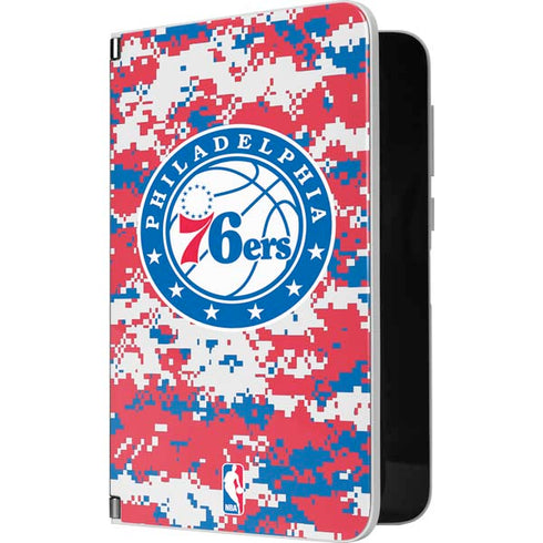 NBA Philadelphia 76ers Red Digi Camo Surface Duo Skin