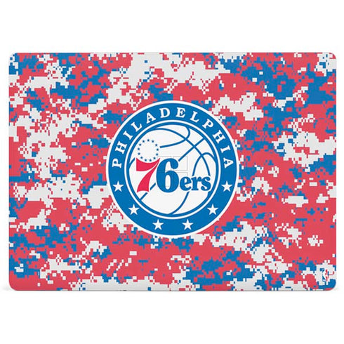 NBA Philadelphia 76ers Red Digi Camo Surface Laptop 2 Skin