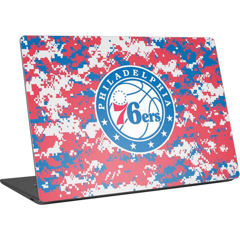 NBA Philadelphia 76ers Red Digi Camo Surface Laptop 4 15in Skin