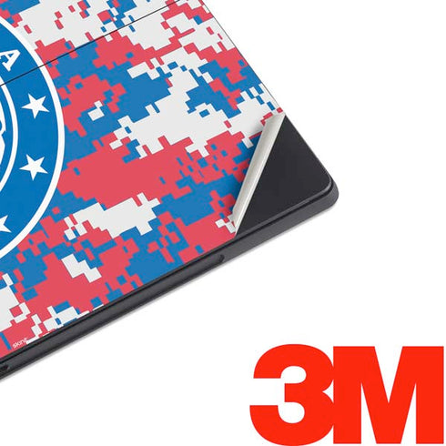 NBA Philadelphia 76ers Red Digi Camo Surface Pro 6 Skin