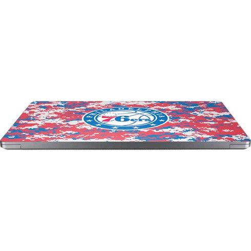NBA Philadelphia 76ers Red Digi Camo Universal Laptop 12in (9.8 x 6.8in) Skin
