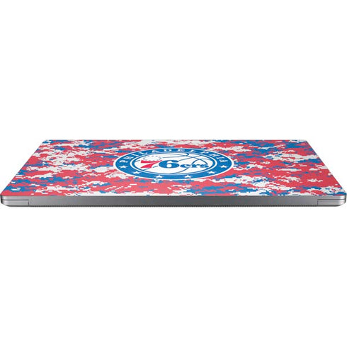NBA Philadelphia 76ers Red Digi Camo Universal Laptop 14in (11.4 x 8.2in) Skin
