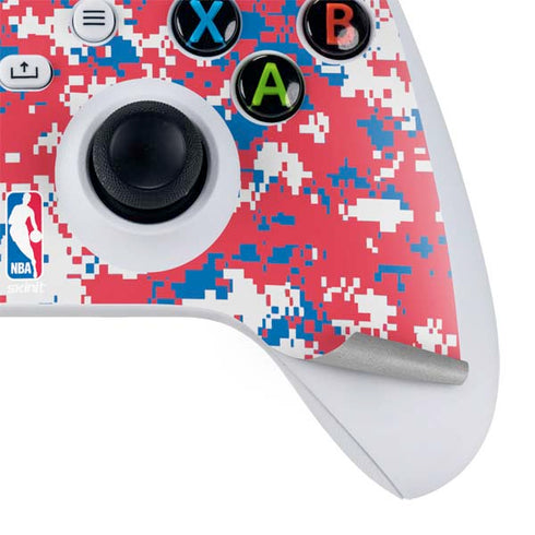 NBA Philadelphia 76ers Red Digi Camo Xbox Series S Controller Skin