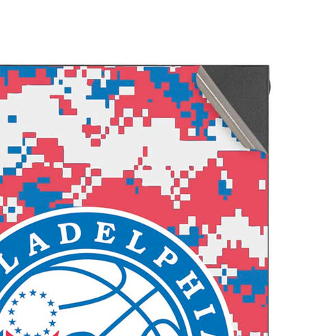 NBA Philadelphia 76ers Red Digi Camo Xbox Series X Console Skin