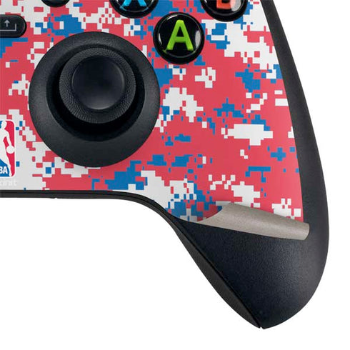 NBA Philadelphia 76ers Red Digi Camo Xbox Series X Controller Skin