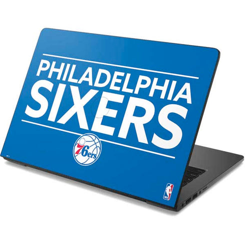 NBA Philadelphia 76ers Standard - Blue Dell Chromebook Skin