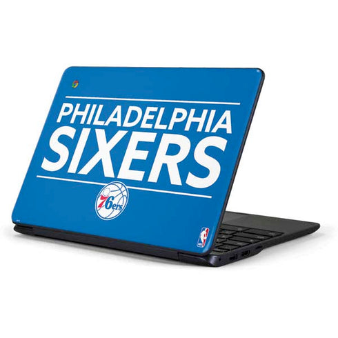 NBA Philadelphia 76ers Standard - Blue Samsung Chromebook Skin