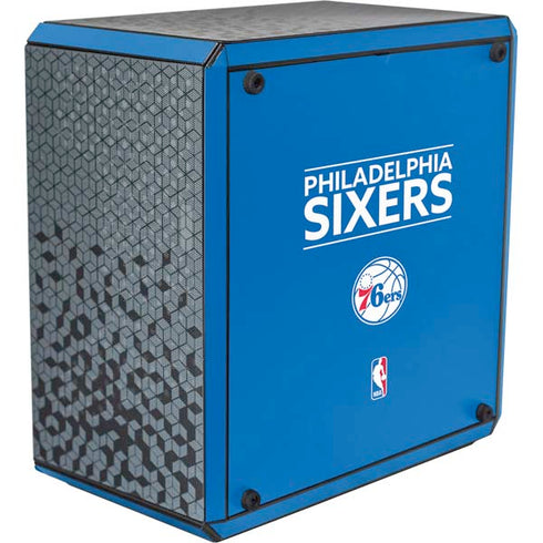NBA Philadelphia 76ers Standard - Blue Cooler Master MasterBox Q300L Mini Tower Skin