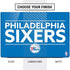 NBA Philadelphia 76ers Standard - Blue Dell Vostro Skin