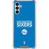 NBA Philadelphia 76ers Standard - Blue Galaxy A13 5G Clear Case