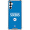 NBA Philadelphia 76ers Standard - Blue Galaxy A14 5G Clear Case
