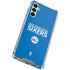 NBA Philadelphia 76ers Standard - Blue Galaxy A15 5G Clear Case
