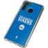 NBA Philadelphia 76ers Standard - Blue Galaxy A21 Clear Case