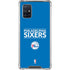 NBA Philadelphia 76ers Standard - Blue Galaxy A71 5G Clear Case