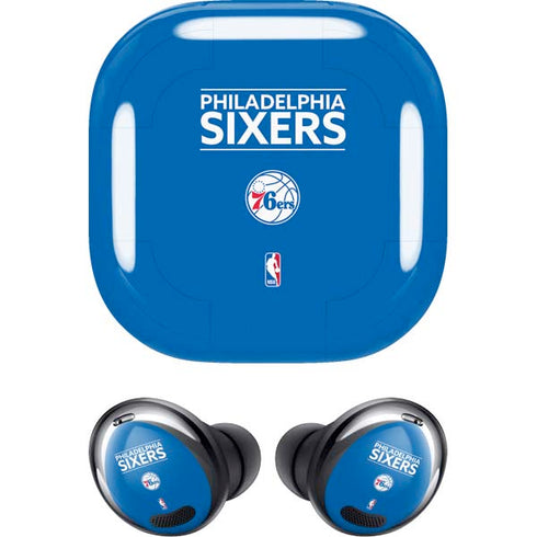 NBA Philadelphia 76ers Standard - Blue Galaxy Buds Pro Skin