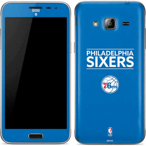 NBA Philadelphia 76ers Standard - Blue Galaxy J3 Skin
