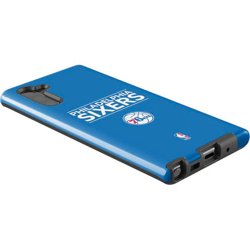 NBA Philadelphia 76ers Standard - Blue Galaxy Note 10 Pro Case