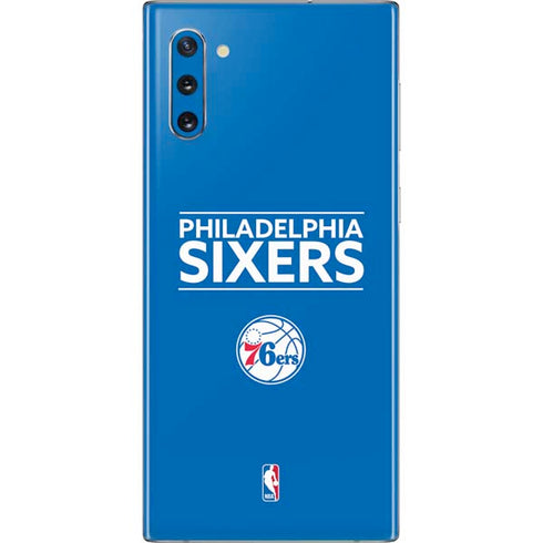 NBA Philadelphia 76ers Standard - Blue Galaxy Note 10 Skin