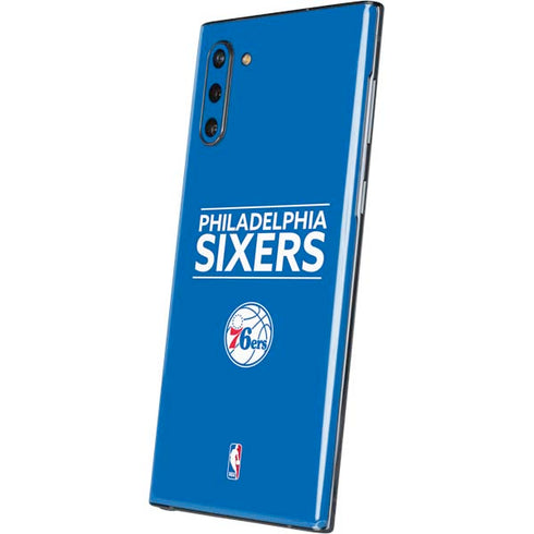 NBA Philadelphia 76ers Standard - Blue Galaxy Note 10 Skin