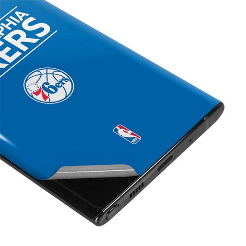 NBA Philadelphia 76ers Standard - Blue Galaxy Note 10 Skin