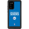 NBA Philadelphia 76ers Standard - Blue Galaxy Note20 5G Waterproof Case