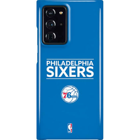 NBA Philadelphia 76ers Standard - Blue Galaxy Note20 Ultra 5G Lite Case