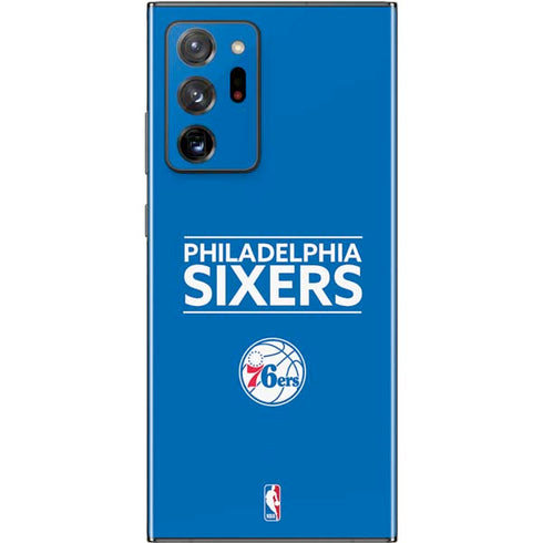 NBA Philadelphia 76ers Standard - Blue Galaxy Note20 Ultra 5G Skin